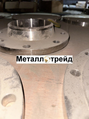 Фланец нержавеющий воротниковый 12Х18Н10Т 100x25x11