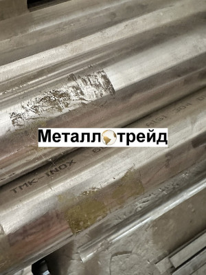 Труба нержавеющая бесшовная 10Х17Н13М2Т 76x4 мм 5000-6000